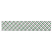 Chemin De Table Moyen Vert blanc rouge Cool Lumberjack Plaid Motif (Horizontal)
