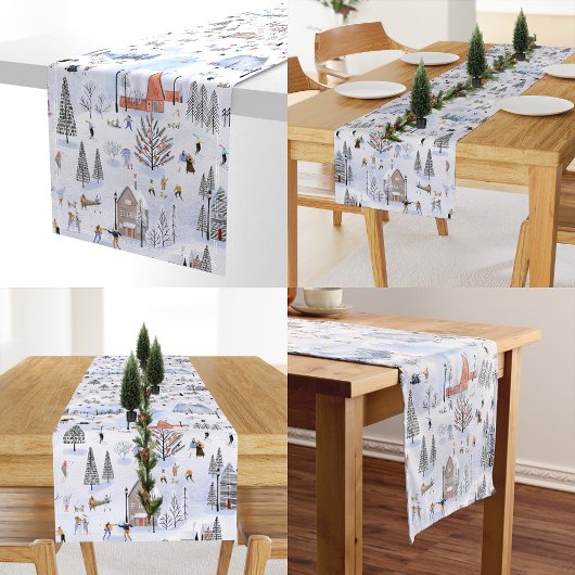 Chemin De Table Moyen Village de ski alpin de Snowy