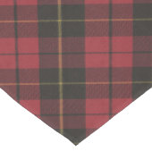 Chemin De Table Moyen Wallace Red Patiné Original Tartan écossais (Coin)