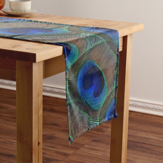 Chemin De Table Moyen Whimsstylish Joli Peacock Motif (In Situ)