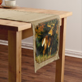 Chemin De Table Moyen Whitetail Buck (In Situ)