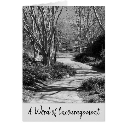 Chemin d'encouragement du verbe biblique (Devant)