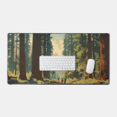 Chemin d'illustration du parc national Redwood Vin (Clavier et souris)