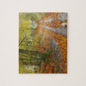 Chemin du Berkshire Ouest dans le Puzzle d'automne (Vertical)