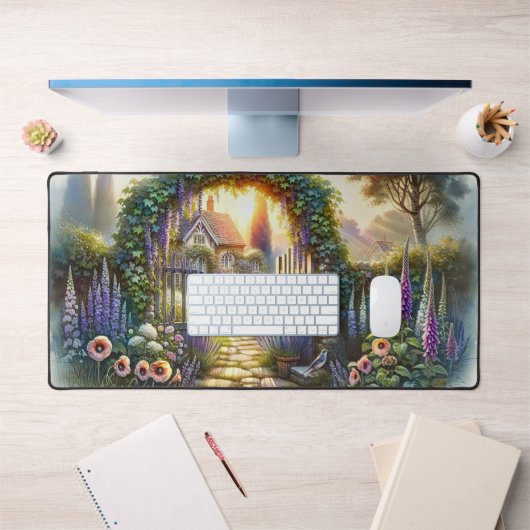 Chemin du jardin enchanté Cottagecore (Bureau 1)