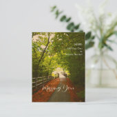 CHEMIN FOREST Automne 07 - Carte postale (Debout devant)