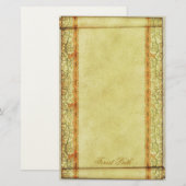 Chemin forestier - papeterie médiévale (Devant / Derrière)