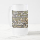 Chemin Rocheux Verre Frosted Beer Mug (Devant gauche)