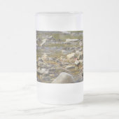 Chemin Rocheux Verre Frosted Beer Mug (Centre)