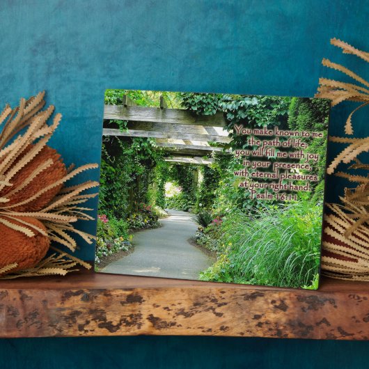 Chemin spirituel Plaque inspirationnelle (Côté)