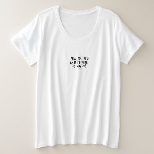 Chemin T-shirt Funny Cat Text Animal Pet Quote (Design devant)