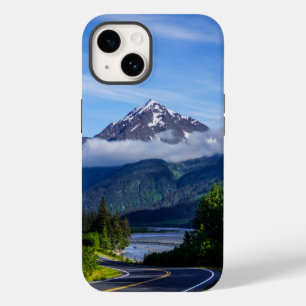 Chemin traversant le coque iphone de l'Alaska