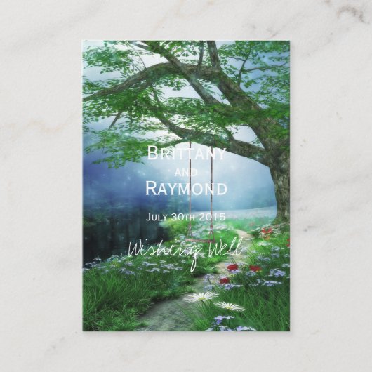 CHEMIN VERS LA CARTE CADEAU À PUITS DE SOUHAITS DE (Devant)