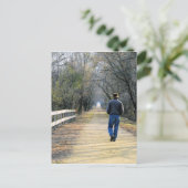 Chemin vers l'avant Carte postale (Debout devant)