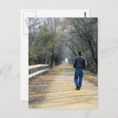 Chemin vers l'avant Carte postale (Devant / Derrière)