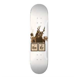 Chemisch beer ontdekte bier skateboard