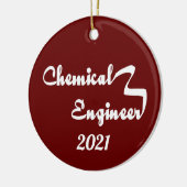 Chemisch ingenieurslint keramisch ornament (Links)