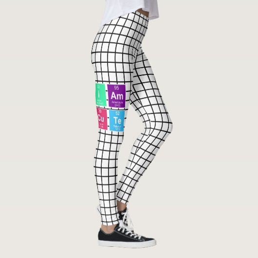 Chemisch periodiek systeem van elementen: IAm CuTe Leggings (Rechts)