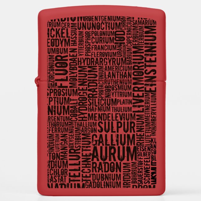 Chemische elementen (Voorkant)