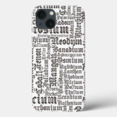 Chemische elementen Case-Mate iPhone case (Achterkant)