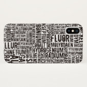 Chemische Elementen... Case-Mate iPhone Case (Achterkant (horizontaal))