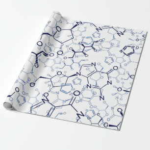Chemische Formule Chemie Geschenken Cadeaupapier
