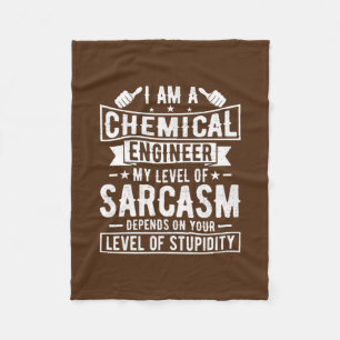 Chemische ingenieur Funny Chemical Engineering Fleece Deken