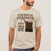 Chemische ingenieur (Funny) Chocolate T-shirt (Voorkant)