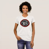 Chemische ingenieurstrips — Cirkel T-shirt (Voorkant volledig)