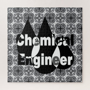 Chemische ingenieurstrips legpuzzel