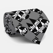 Chemische ingenieurstrips stropdas (Opgerold)