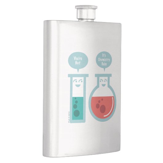 Chemische reactie flacon (Rechts)