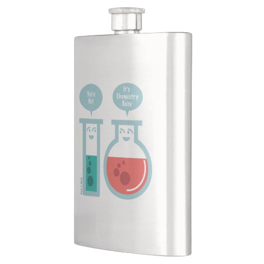 Chemische reactie flacon (Links)