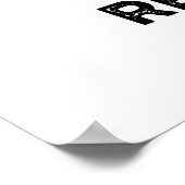 Chemische Reactie Grappige Chemistry Pun Poster (Hoek)