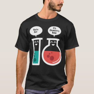 Chemische reactie t-shirt
