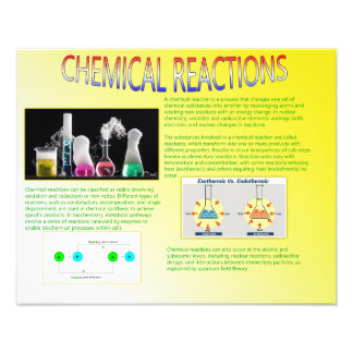 Chemische reacties foto afdruk