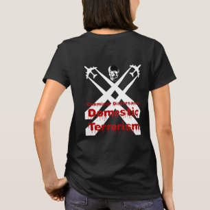 Chemische verspreiders zijn huishoudelijke terrori t-shirt