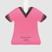 Chemise à balle rose chaud (dos)