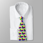 Chemise à cravate du drapeau des Comores (Attaché)