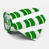 Chemise à cravate du drapeau nigérian (Roulé)