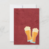 Chemise À damiers rouge fête des pères avec carte (Dos)