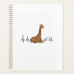 Chemise à manches avec dessin de girafe vintage_1