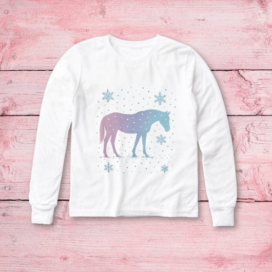 Chemise à manches longues Cheval Filles – Cheval d