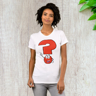 Chemise à questions rouges Mark femme T-shirt