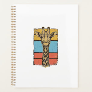 Chemise à rayures rétro girafe gravée vintage