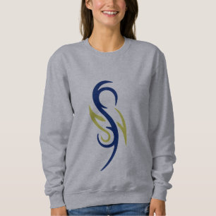 Chemise à sweat pour femmes symbole de flamme trib