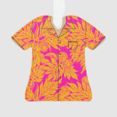 Chemise à thème Hawaï en acrylique (devant)