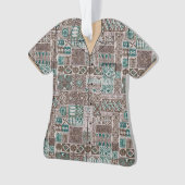 Chemise à thème Hawaï en acrylique (devant)