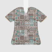 Chemise à thème Hawaï en acrylique (dos)