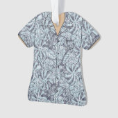 Chemise à thème Hawaï en acrylique (devant)